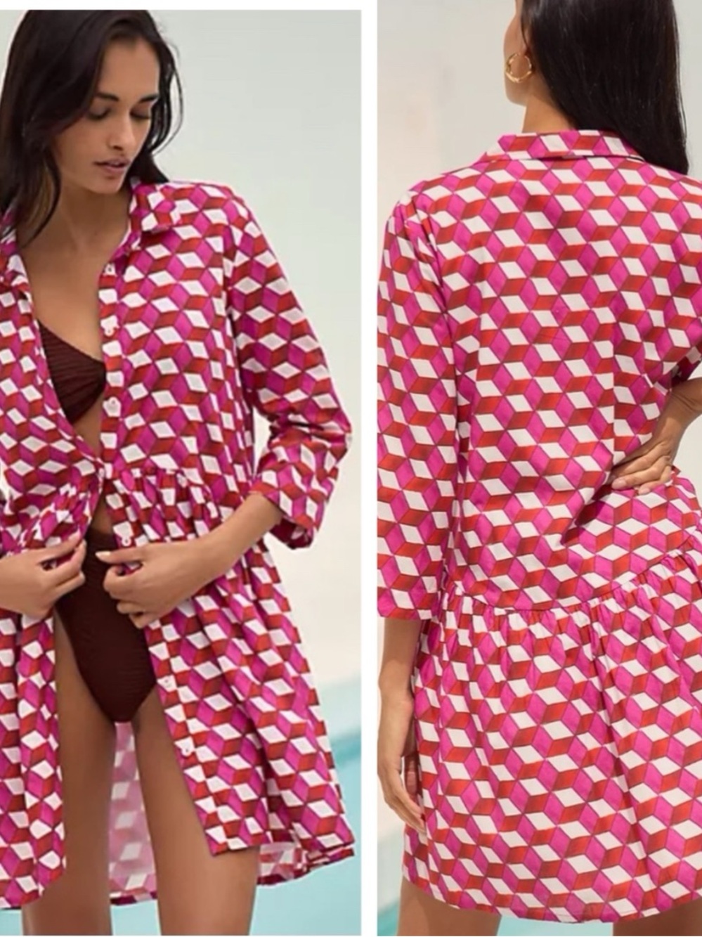 Ro's Garden Deauville Swing Mini Dress